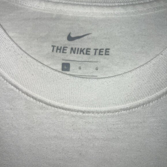 Nike Tee Sportswear Just Do It. Logo White Men’s Large - Picture 4 of 9